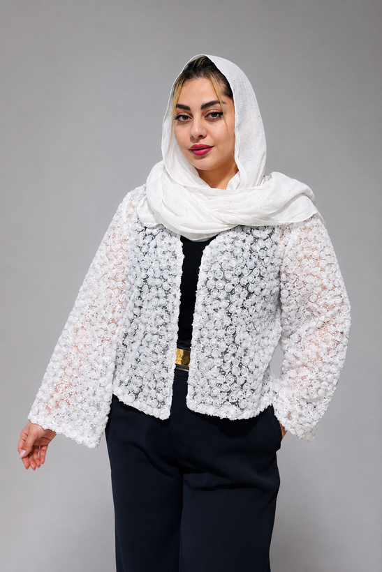 کت تور سفید عروس