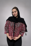 کت کوتاه مخمل سنگ دوزی شده مجلسی